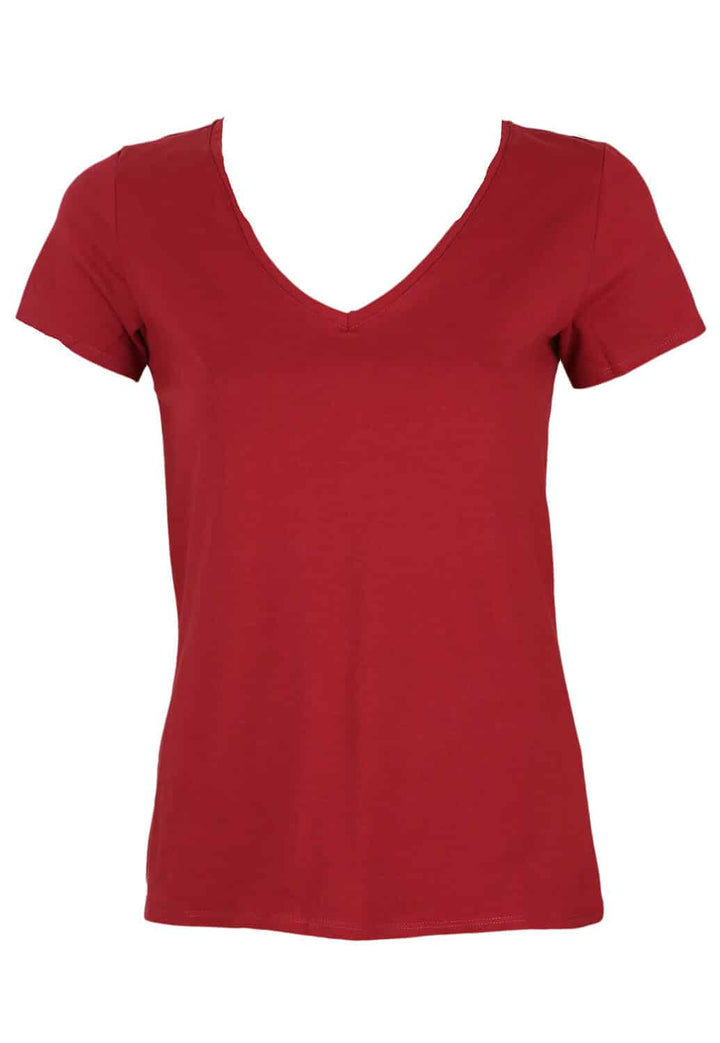 Tricou Anna Field Nadine Dark Red - kurtmann