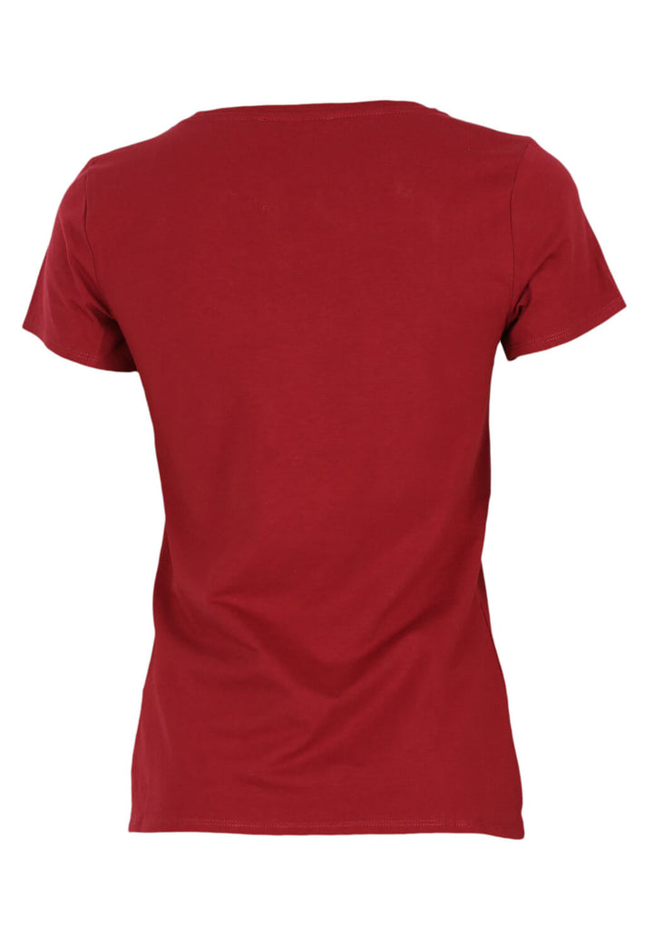 Tricou Anna Field Nadine Dark Red - kurtmann