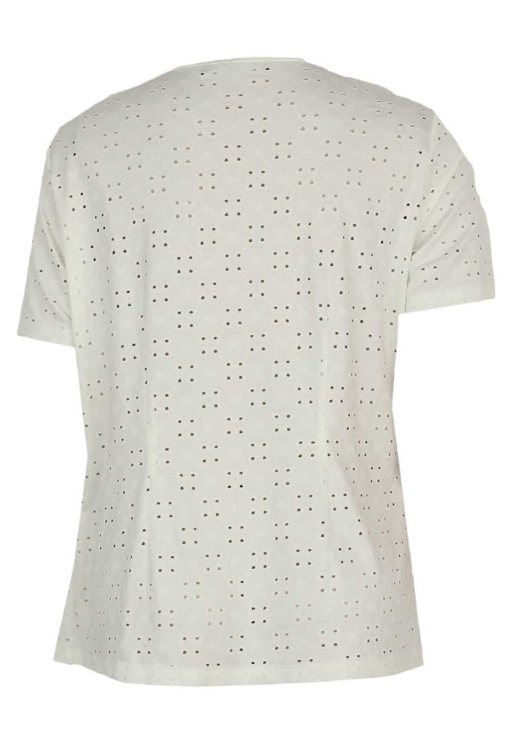 Tricou Wellin Sabrina White - kurtmann