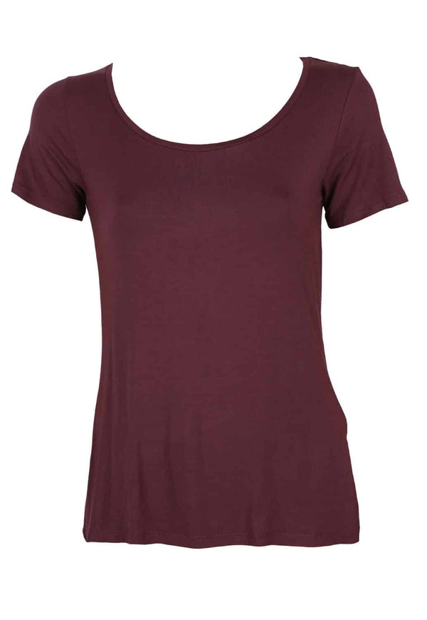 Tricou Anna Field Sally Dark Purple - kurtmann