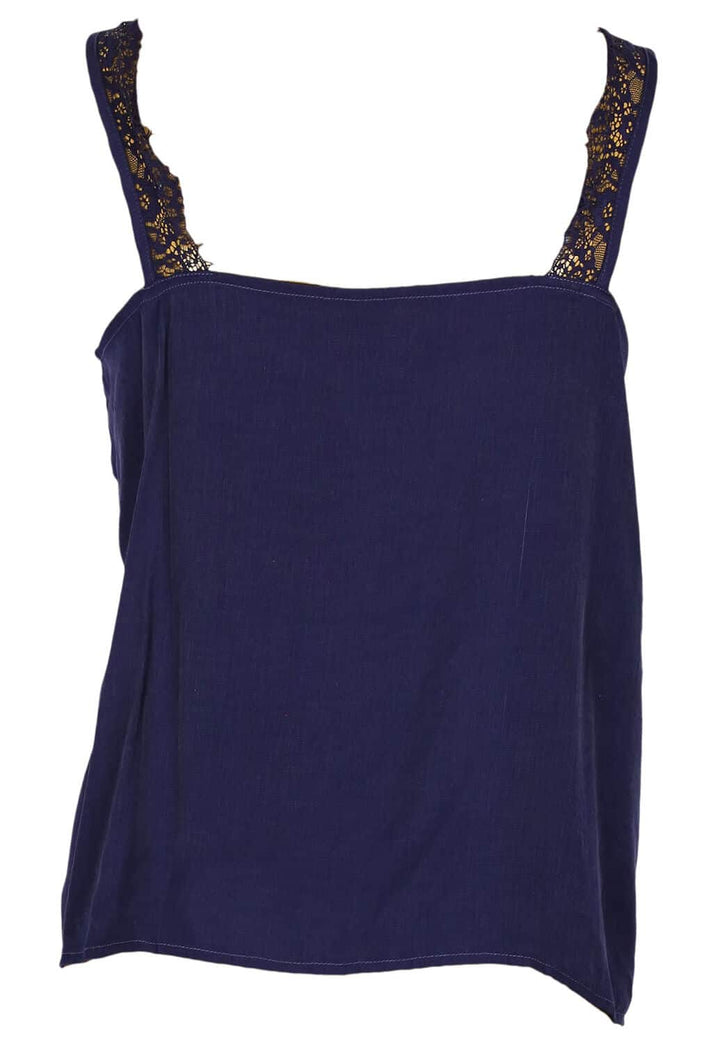 Tricouri Vero Moda Roxanne Dark Blue - kurtmann