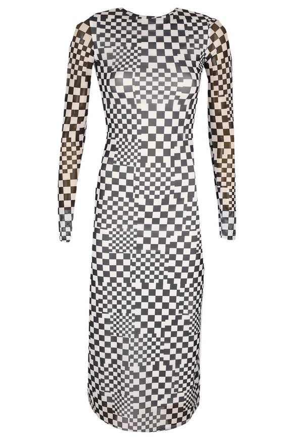 Rochie Nasty Gal Funnel Neck Midi Dress - kurtmann