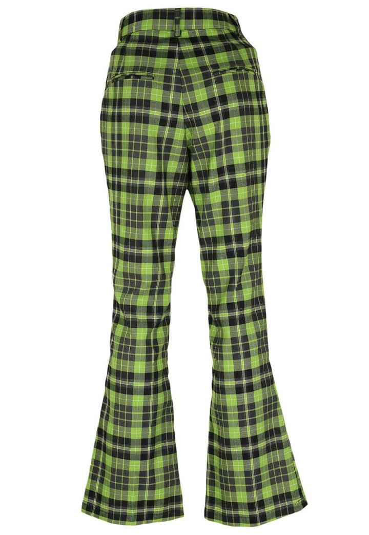 Pantaloni Nasty Gal Gina Light Green - kurtmann