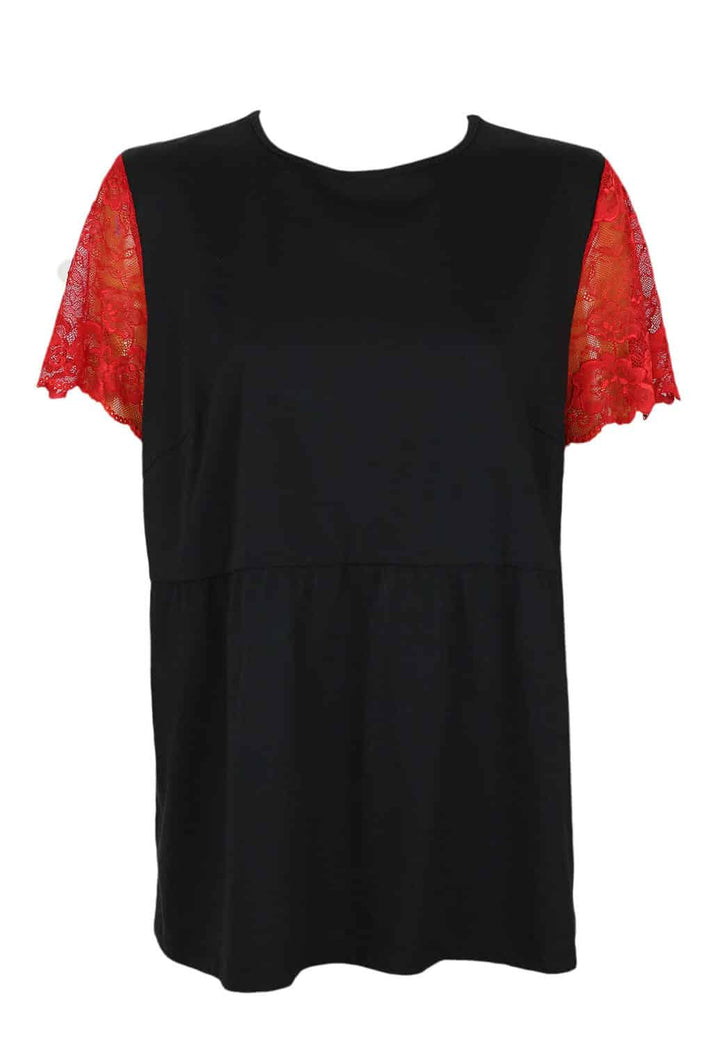 Tricou Wellin Emily Black - kurtmann