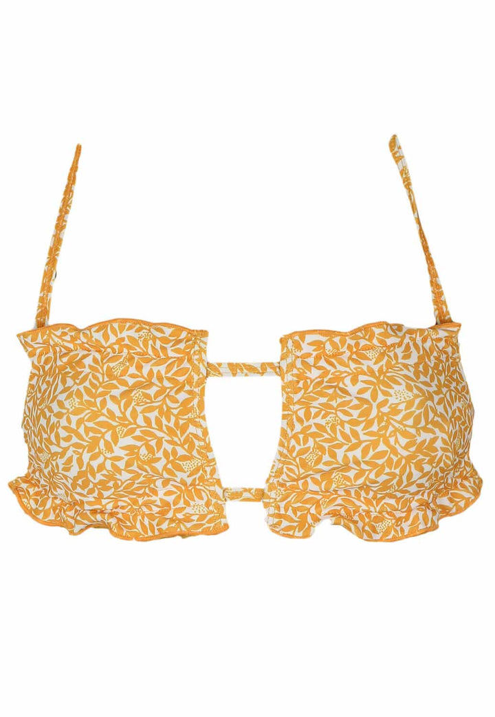 Sutien de baie Nasty Gal Sharon Yellow - kurtmann