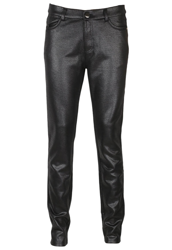 Pantaloni Joana Danciu Janet Black - kurtmann