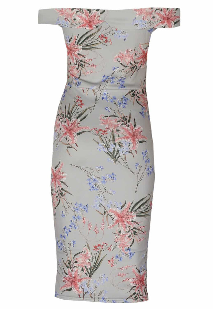Rochie Girls on Film Hilary Light Grey - kurtmann