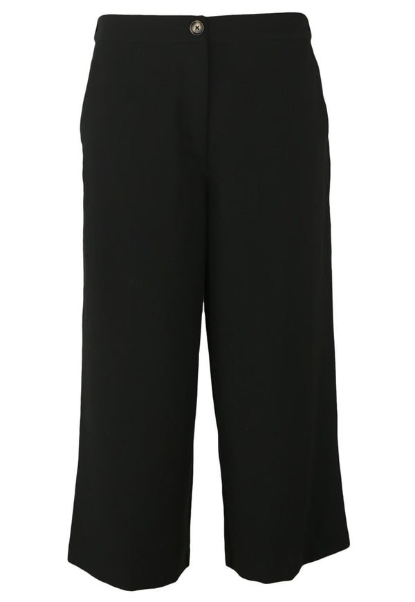 Pantaloni Object Ingrid Black - kurtmann