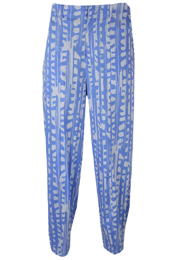 Pantaloni Object Lola Blue - kurtmann