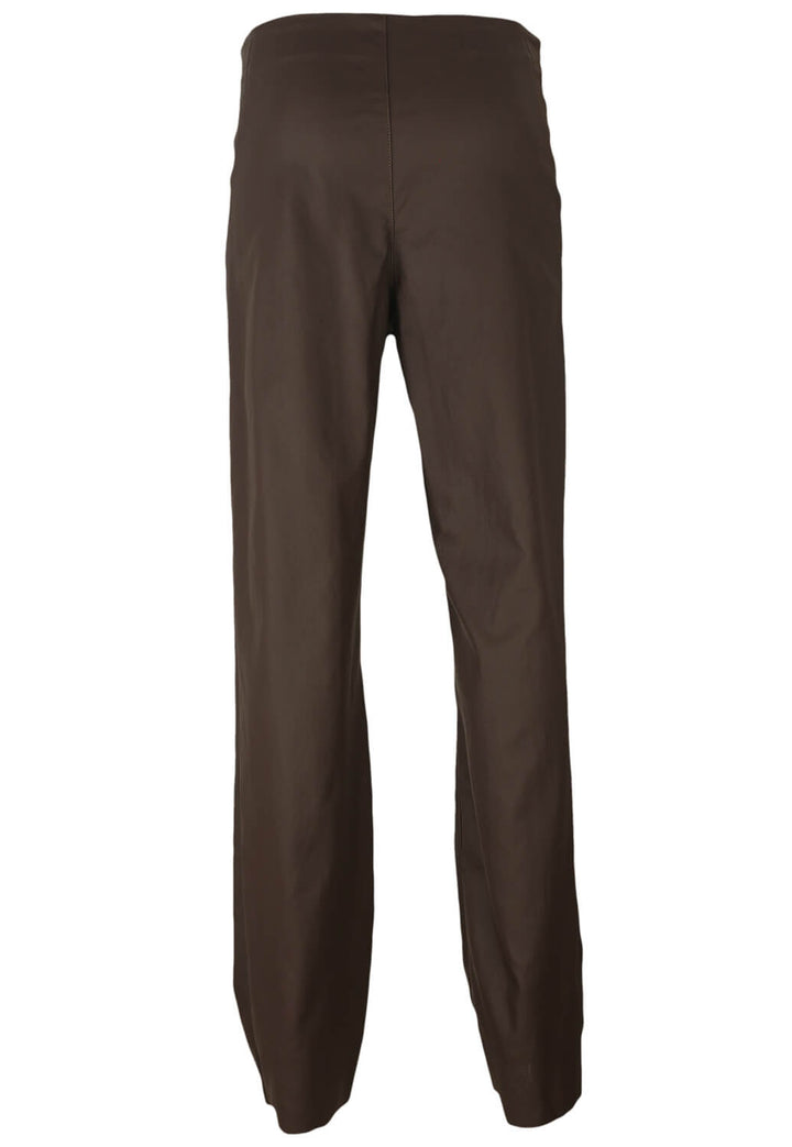 Pantaloni Object Vera Brown - kurtmann