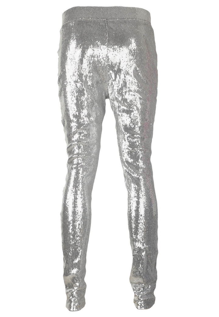 Pantaloni Object Nadine Silver - kurtmann