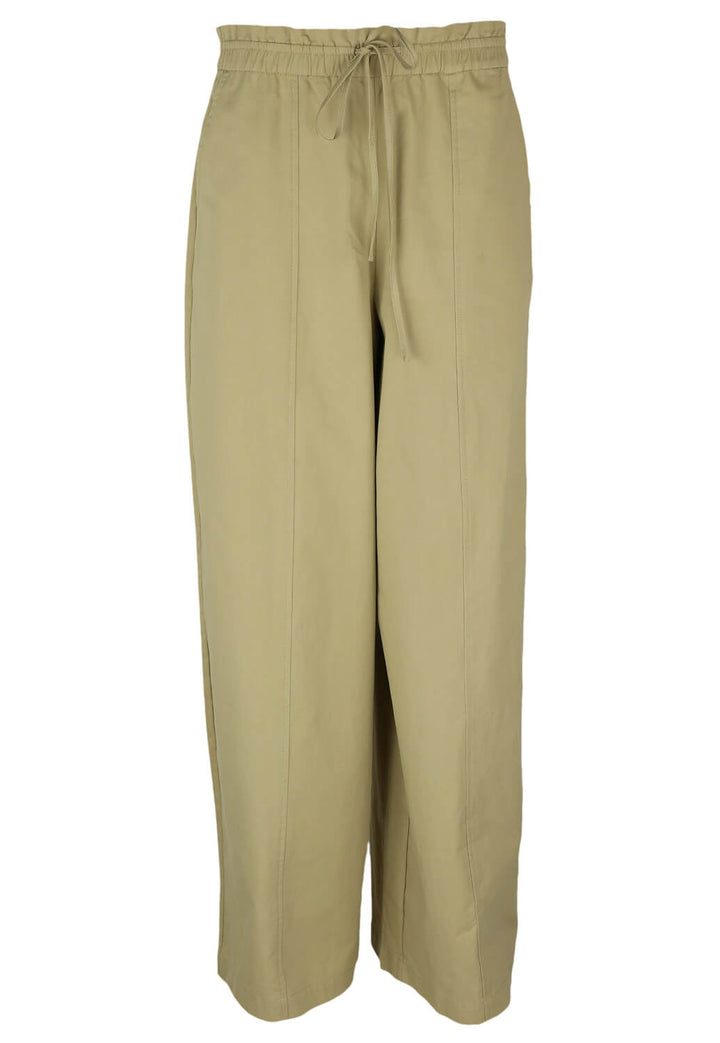 Pantaloni Object Patricia Light Beige - kurtmann