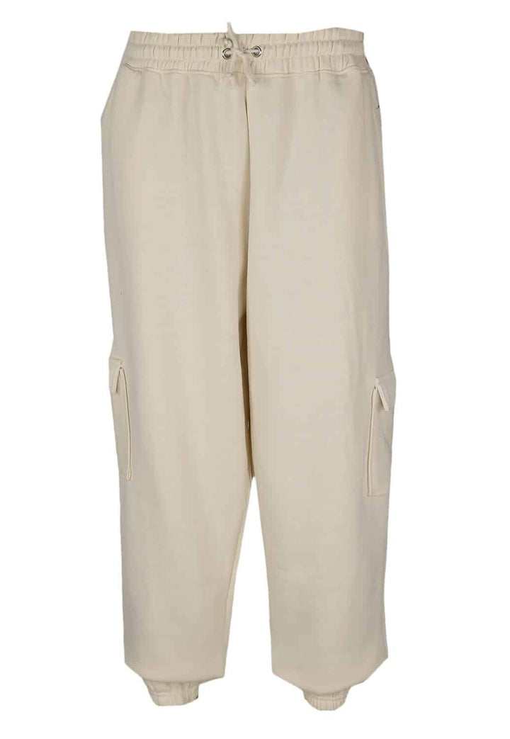 Pantaloni Nasty Gal Serena Light Beige - kurtmann