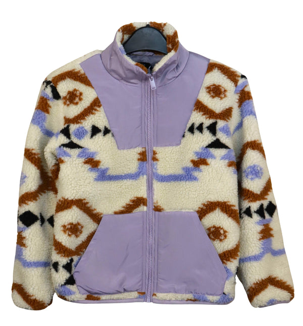 Jachetă Name it Emily Teddy White