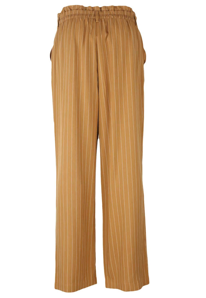 Pantaloni YAS Vera Beige - kurtmann