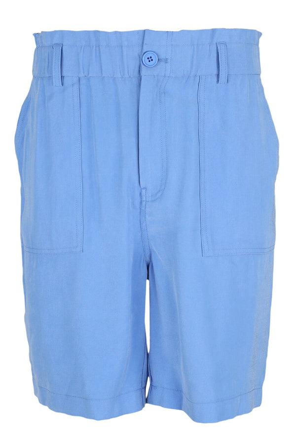 Pantaloni scurti Noisy May Melanie Light Blue - kurtmann
