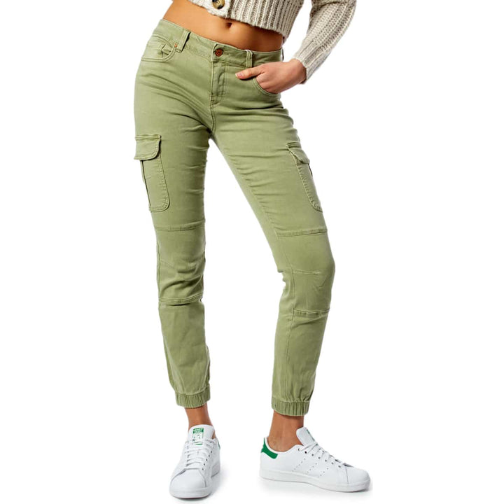 Pantaloni Only Simple Cargo Stone - kurtmann