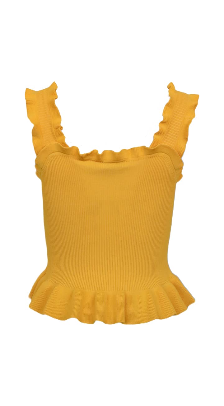 Bluza Only FEB KNIT Yellow - kurtmann