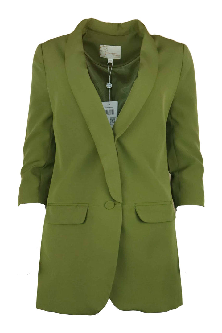 Sacou Subțire Vero Moda Lilac Dark Green - kurtmann