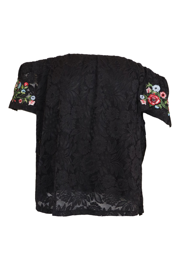 Top Vero Moda Flora Black - kurtmann