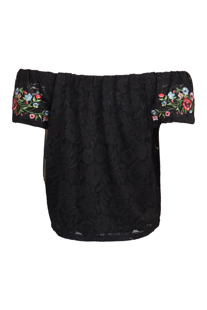 Top Vero Moda Flora Black - kurtmann