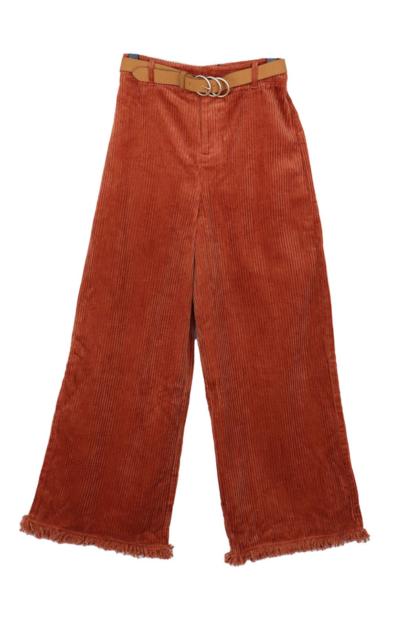 Pantaloni Vero Moda Fillet Rich Copper - kurtmann