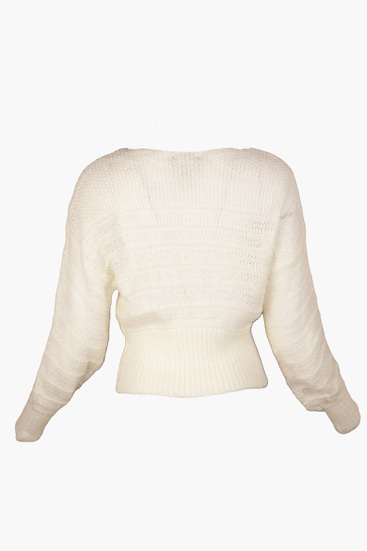 Bluză Vero Moda Barco White - kurtmann