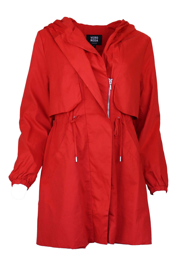 Jacheta Vero Moda Gloria Bright Red - kurtmann