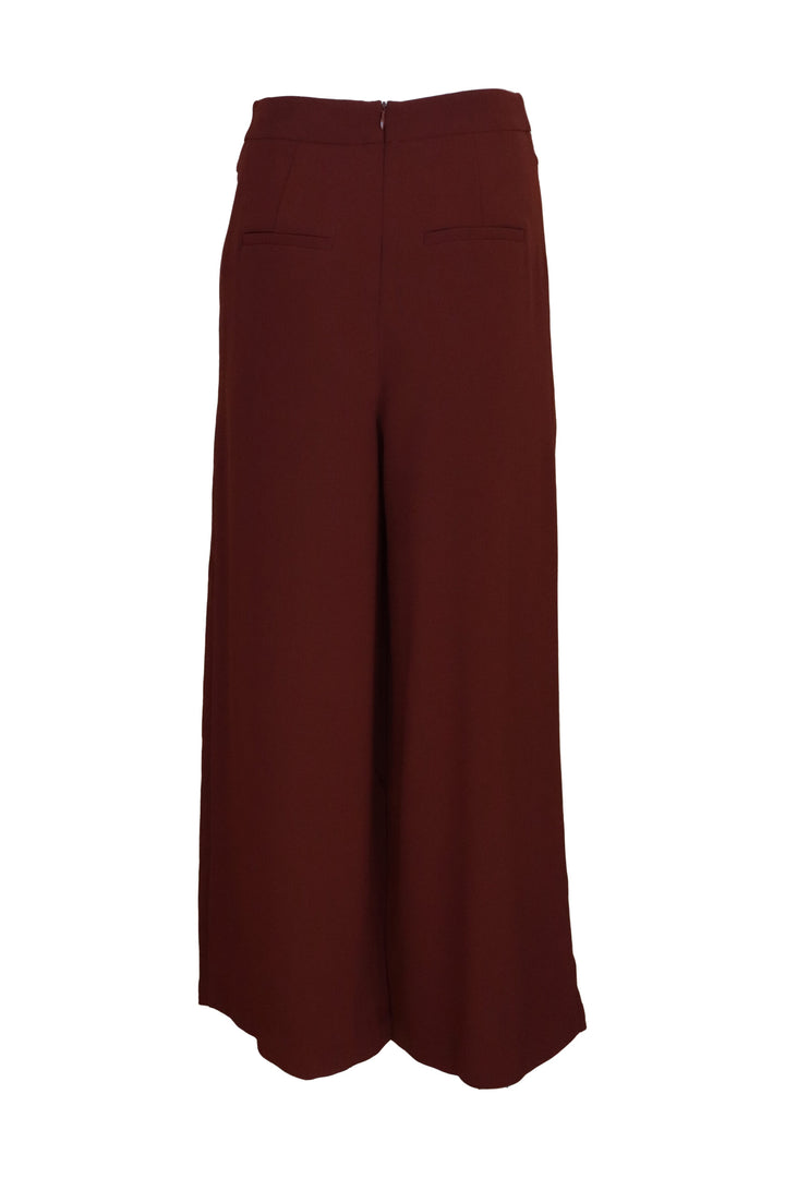 Pantaloni Vero Moda Claire Dark Brown - kurtmann