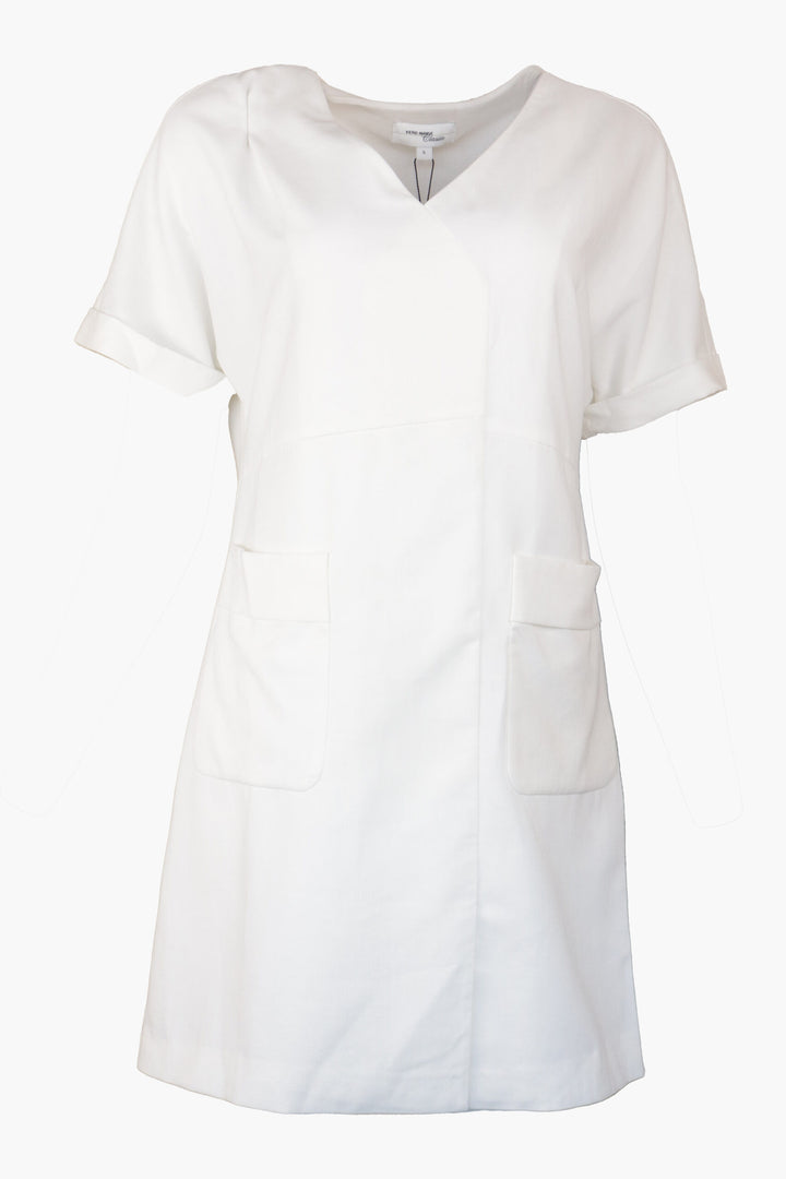 Rochie Vero Moda Lotus Snow White - kurtmann