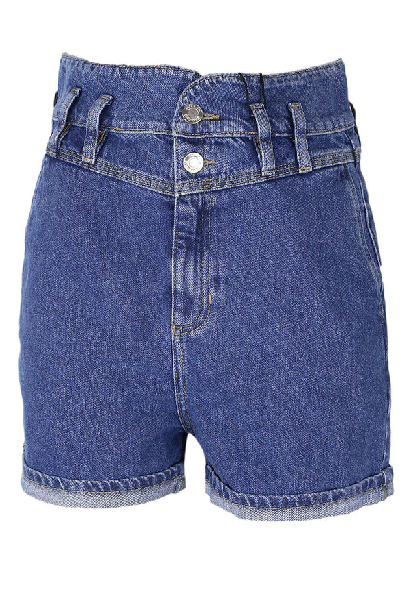 Pantaloni Scurti Orsay Erika Dark Blue - kurtmann