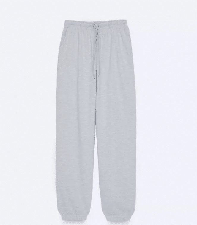 Pantaloni Nasty Gal Felicity Light Grey - kurtmann