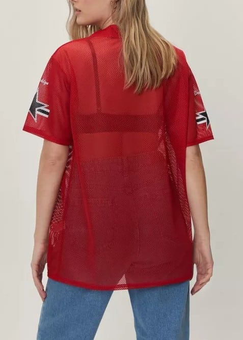 Tricou Nasty Gal 34 New York Red - kurtmann