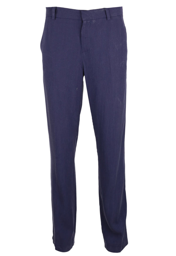 Pantaloni Sinequanone Nadine Dark Blue - kurtmann