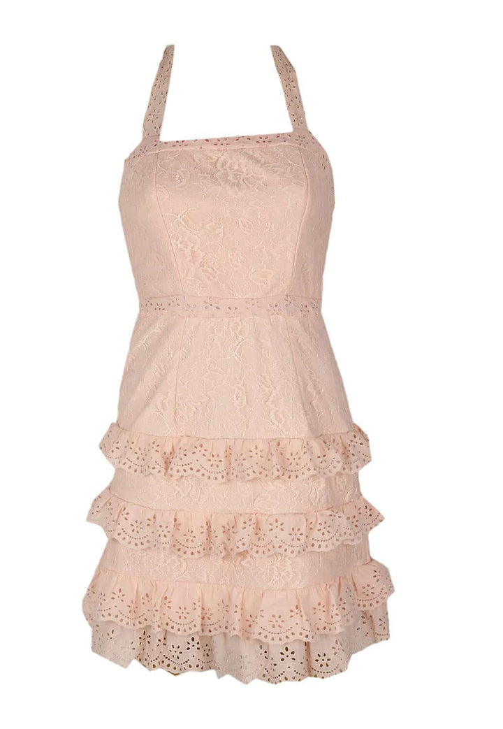 Rochii Naf Naf Brenda Light Pink - kurtmann
