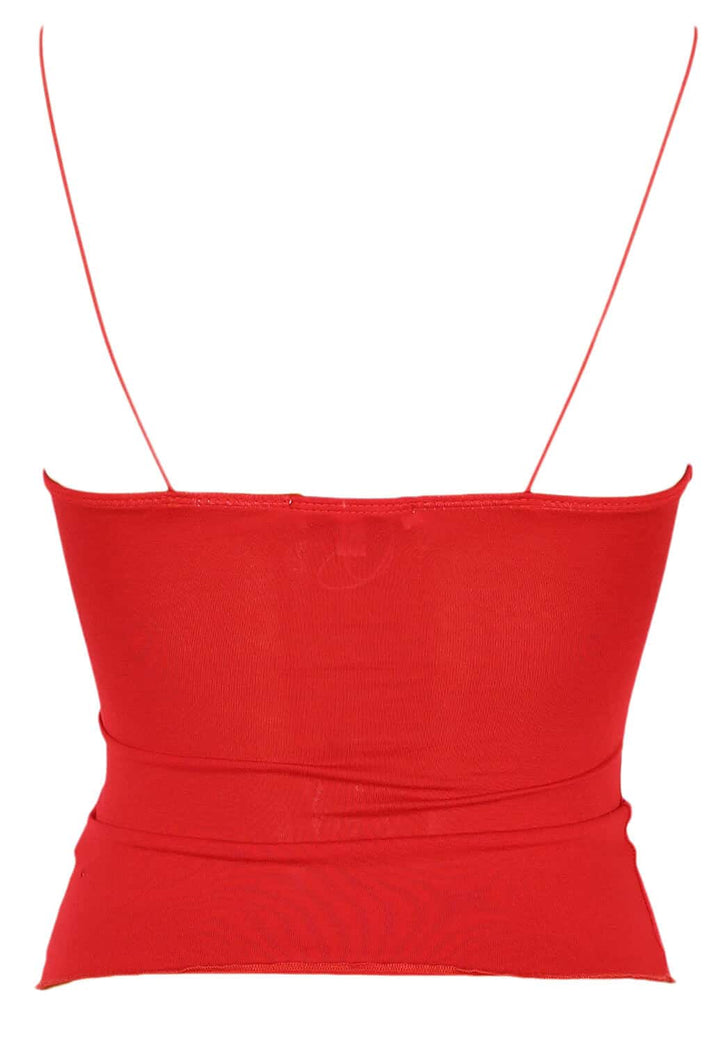 Top Jennyfer Roxanne Red - kurtmann