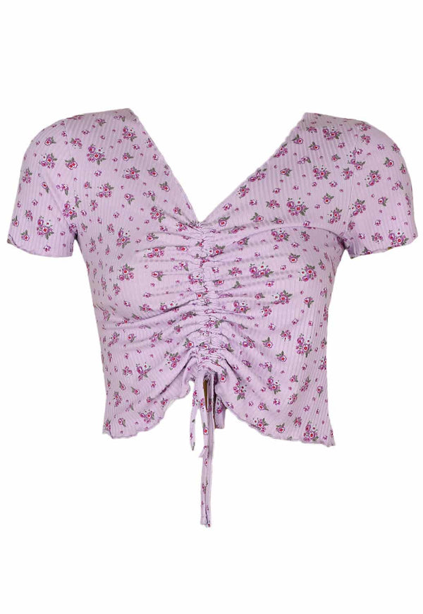 Tricou Jennyfer Hilary Light Purple - kurtmann