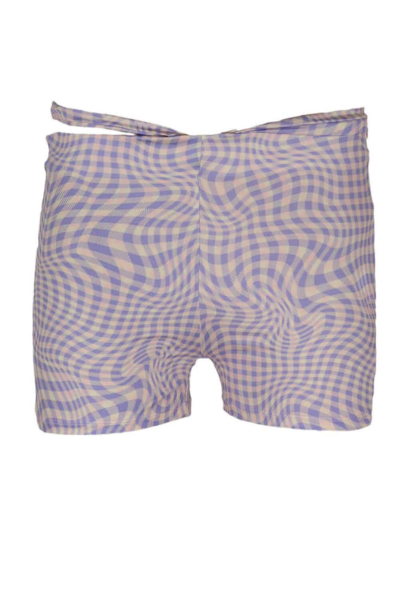 Pantaloni Scurti Jennyfer Rachel Light Purple - kurtmann