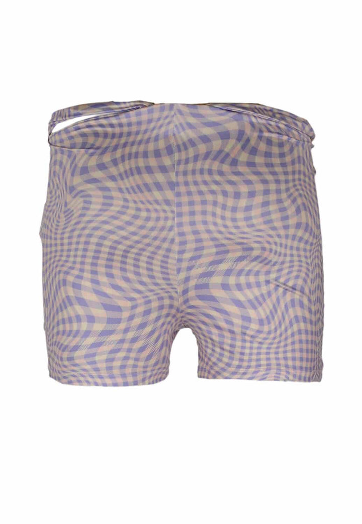 Pantaloni Scurti Jennyfer Rachel Light Purple - kurtmann