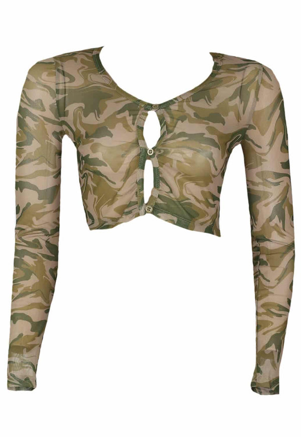 Bluza Jennyfer Valerie Dark Green - kurtmann