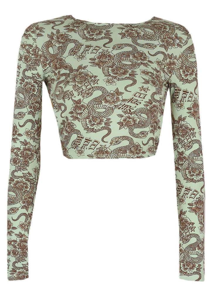 Bluza Jennyfer Roxanne Light Green - kurtmann