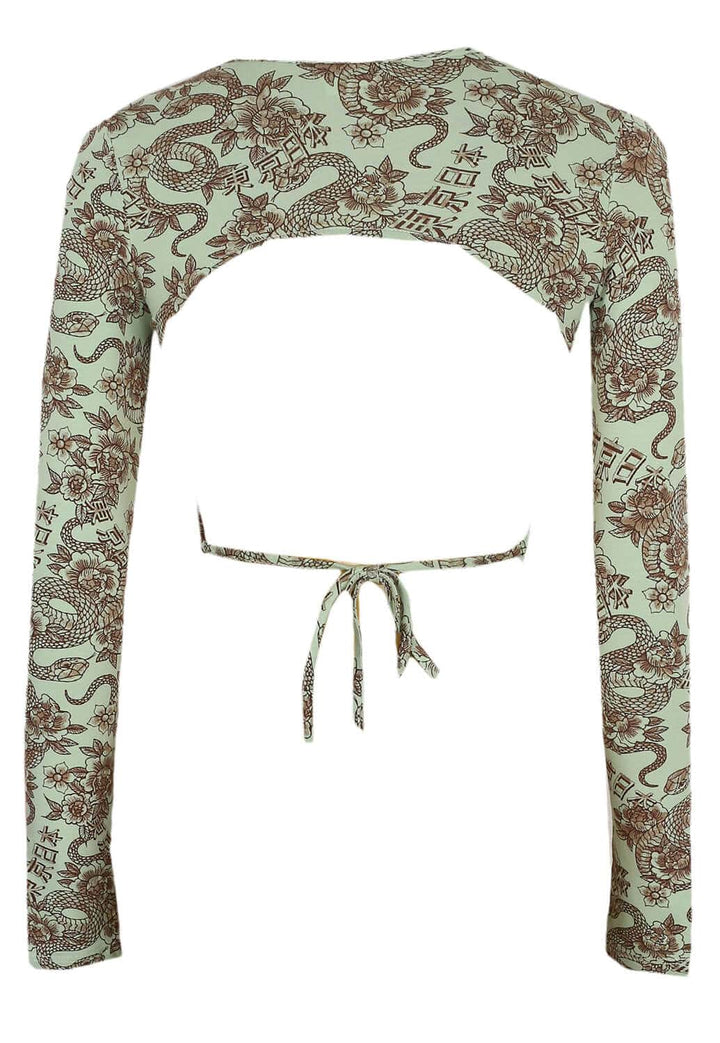 Bluza Jennyfer Roxanne Light Green - kurtmann