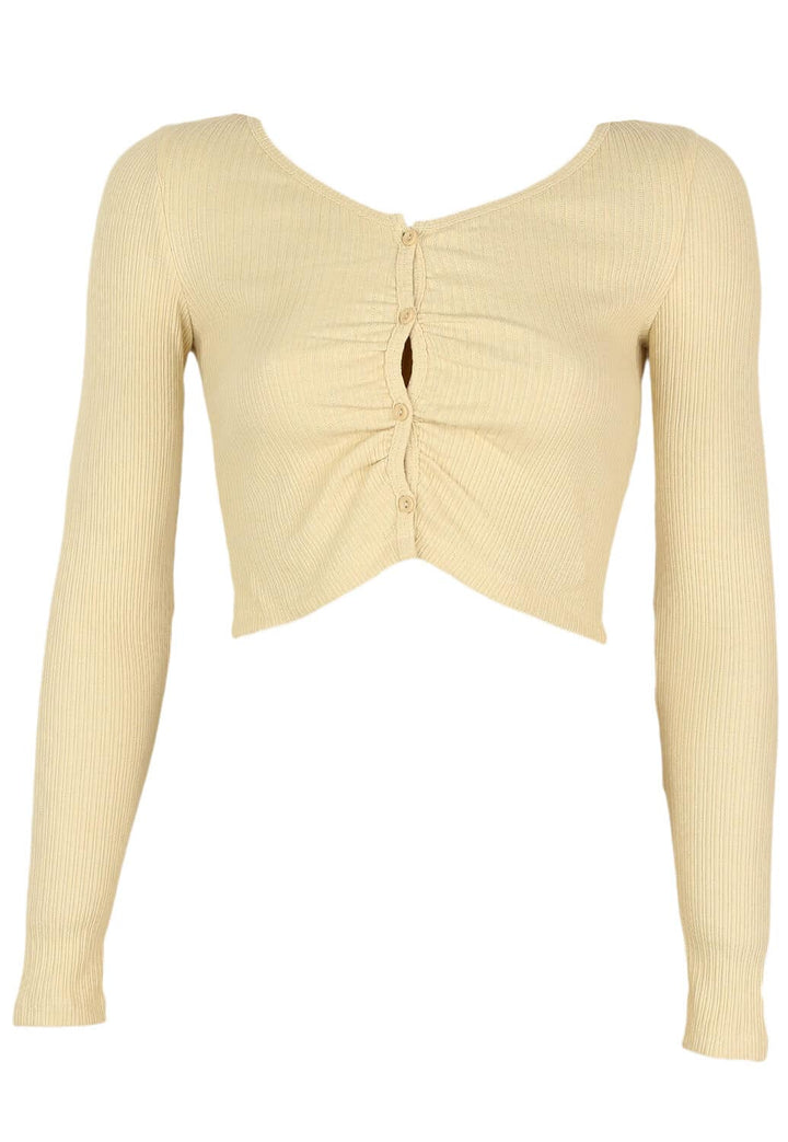 Bluza Jennyfer Kylie Light Beige - kurtmann