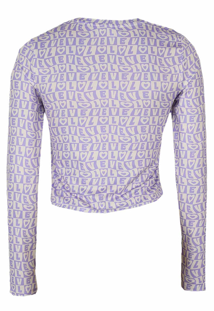 Bluza Jennyfer Nicole Light Purple - kurtmann