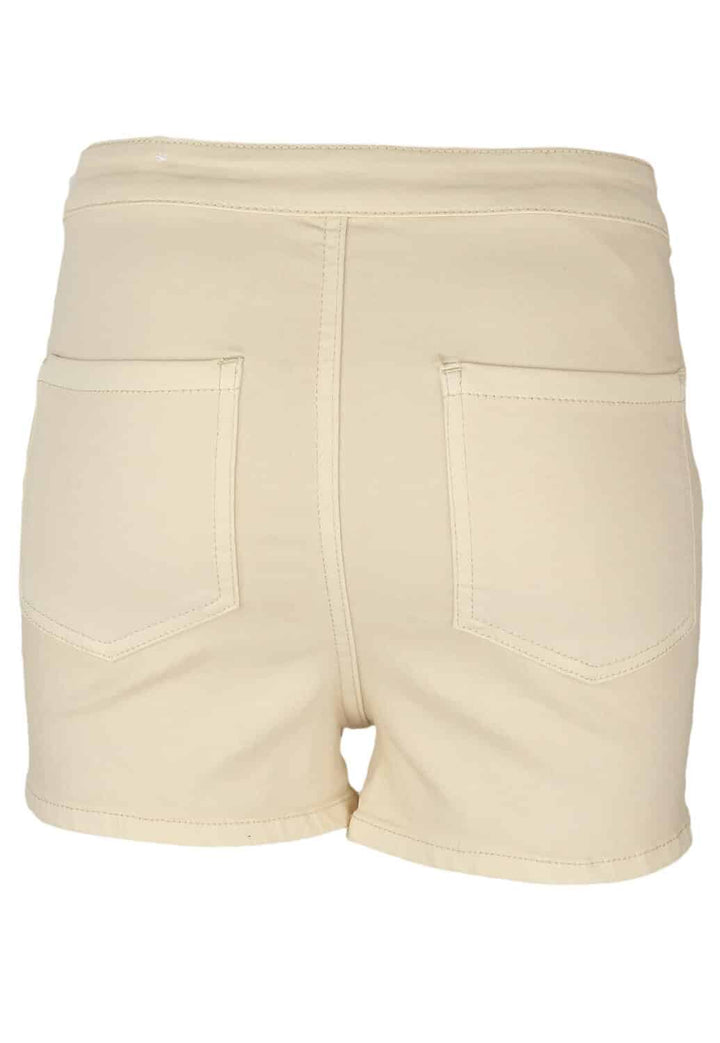 Pantaloni Scurti Jennyfer Lucy Light Beige - kurtmann