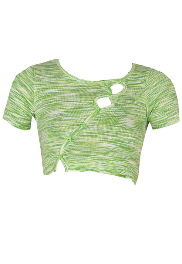 Tricou Jennyfer Fiona Light Green - kurtmann