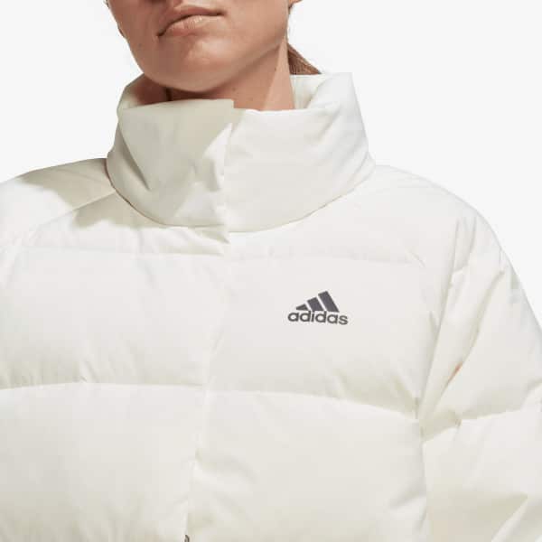 Jacheta Adidas W Helionic RLX White - kurtmann