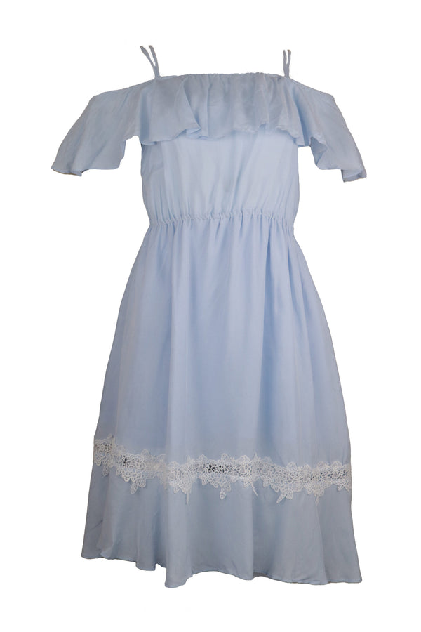 Rochie Selected Saige Light Blue - kurtmann