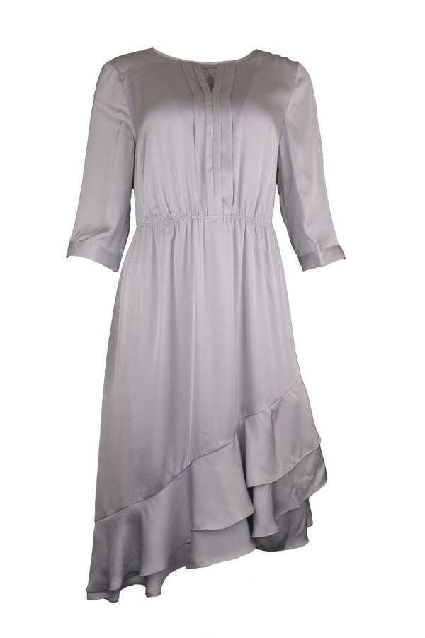 Rochie Selected Misty Woven Light Grey