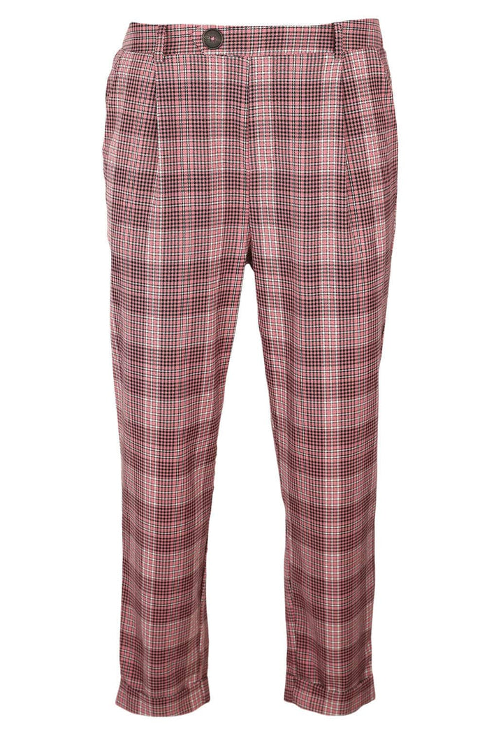 Pantaloni Stradivarius Alexandra Pink - kurtmann